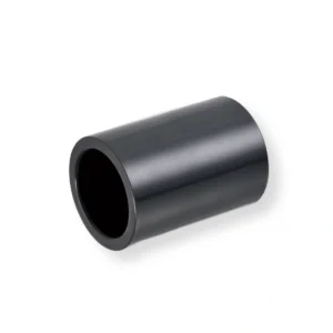 Shock lurus SSBO PVC hitam ukuran 1/2 inch untuk penyambung pipa air lurus