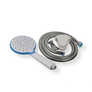 Shower Bidet SBO Warna Putih – 1 Set Kepala, Selang, dan Holder