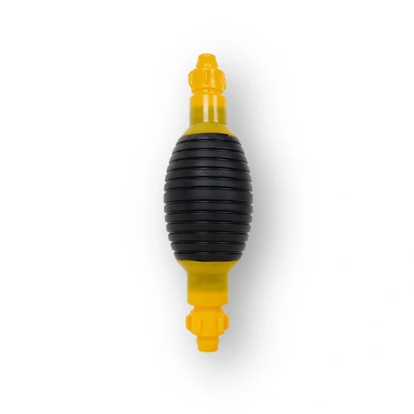 Pompa tangan manual untuk memindahkan cairan dengan warna hitam dan kuning