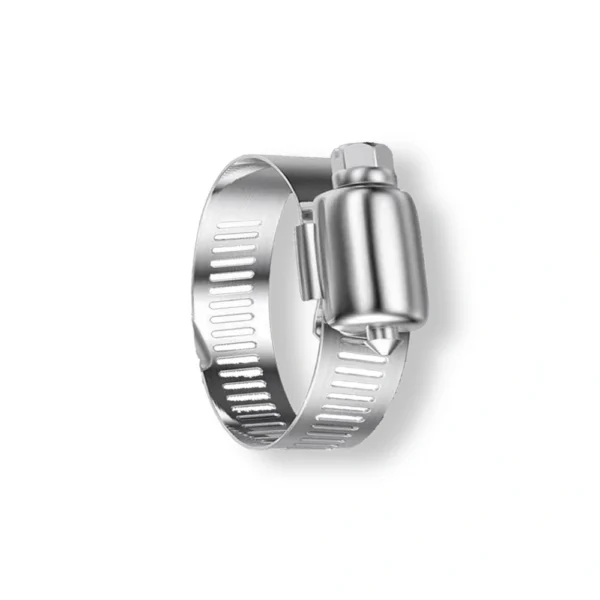 Ring ulir selang SSBO warna silver chrome untuk pengunci sambungan selang