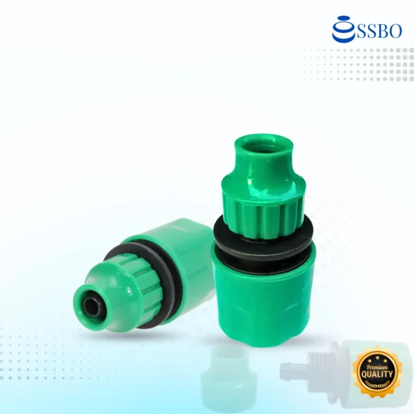Konektor sambungan selang SSBO berkualitas tinggi, presisi, anti bocor, dan tahan cuaca untuk berbagai kebutuhan penyambungan selang air.