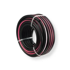 Selang gas SSBO 3 lapis warna merah hitam diameter 10 mm untuk regulator dan kompor LPG